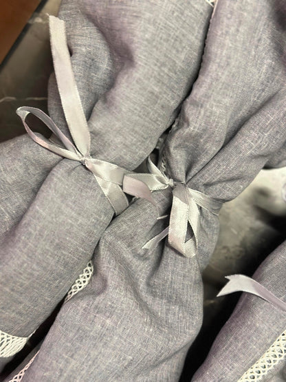 Grey Lace Napkin