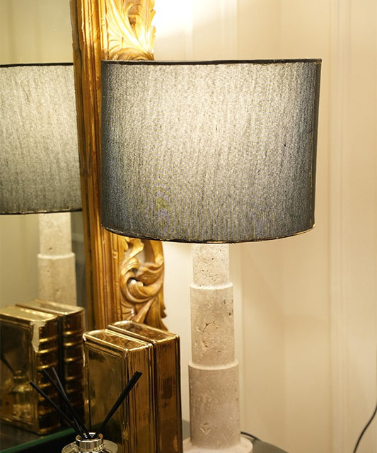 Travertine Lamp